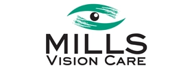 The Mills Vision Care website sidebar logo