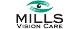 The Mills Vision Care website scrolling logo
